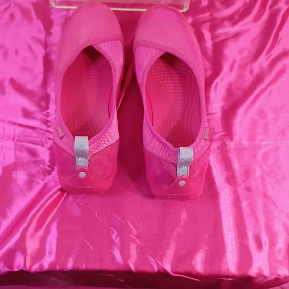 Kids Pink Slip-On Shoes